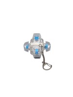 High-transparency Plastic Button Stress-relief Mechanical Keyboard Keycap Keychain Pendant Toy