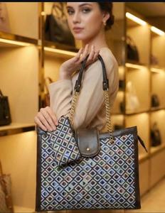 Bolsos Tote de Lujo Monocromáticos de Alta Calidad para Mujer, Gran Capacidad, Ligeros, Resistentes al Agua, Duraderos, de Cuero PU - Product Image 2