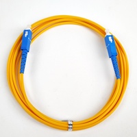 Cable de Fibra Óptica Monomodo Simplex SC de Alta Calidad, Suministro Directo de Fábrica, 1M 2M 3M, para FTTH SCUPC-SCUPC