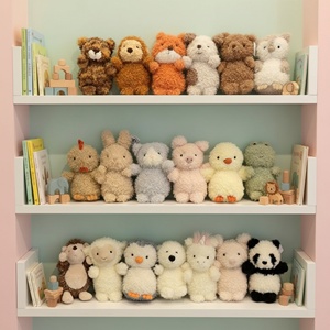Nouveauté en gros : Jouets en peluche promotionnels, mignons, en fibres végétales, personnalisables avec logo, doux, pour fêtes et décoration intérieure - Product Image 2