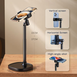 Support de téléphone portable réglable en hauteur en alliage d'aluminium pour <span class=keywords><strong>Tik</strong></span> <span class=keywords><strong>Tok</strong></span>, photos et vidéos en direct, et selfies - Product Image 4