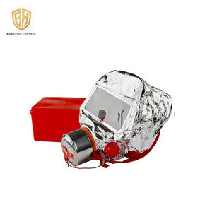 Venta caliente Auto rescate cara completa escape de incendios humo <span class=keywords><strong>gasmask</strong></span> anti polvo contaminación máscara de gas - Product Image 6