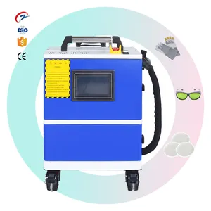 Best price fiber laser cleaning machine 100W stainless steel metal industrial professional laser rust removal machine