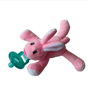 24 animaux au choix, chaîne de sucette pour bébé garçon ou fille, clip, jouets en peluche, sucettes, porte-tétines - Product Image 6