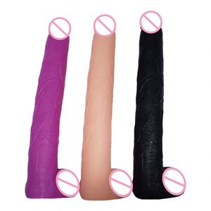 15.5" Total 13.4" Insertable 2.2" Big Realistic <b>Dildo</b> Heart Suction Base Anal Toys Thick Sex Toys Faak extra Long <b>Dildo</b> w Balls - Product Image 6