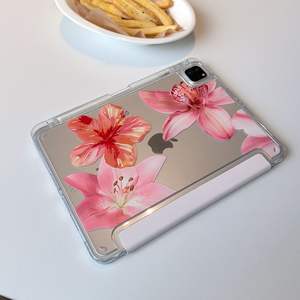 <span class=keywords><strong>Funda</strong></span> de Cuero PU con Diseño Floral y Soporte para Lápiz, Triple Pliegue, para <span class=keywords><strong>iPad</strong></span> 10.2, 11.ª Gen., Air 8, 12.ª Gen., 2026 - Product Image 4