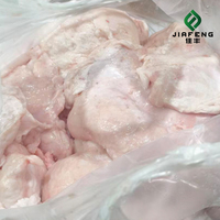 Graisse de queue de mouton halal surgelée directement de l'usine, graisse de queue d'agneau IQF emballée en vrac pour l'exportation