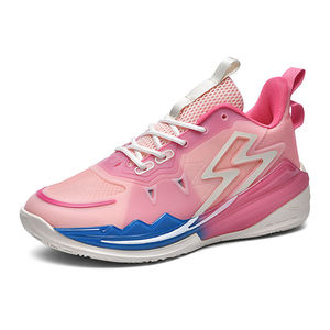 High Quality Men's Women's Basketball <b>Style</b> Sneakers Cool Night Luminous Mesh Design Breathable Logo Label Custom <b>Shoes</b> for Kids - Product Image 2