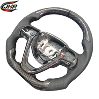 Volante Deportivo de Fibra de Carbono y Cuero con Calefacción para Jeep Wrangler JL y Gladiator |   Mejora Todoterreno para Todas las Estaciones