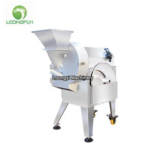 Loongyi Industrial Semilla de loto carne congelada brote de bambú lirio <span class=keywords><strong>Luffa</strong></span> maquinaria para cortar en cubitos - Product Image 5