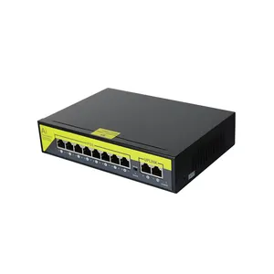 Neue Ankunft MK-POE8 Switch 8 + 2 Port mit Poe 2021 Hot Selling Stable Network Poe Switch