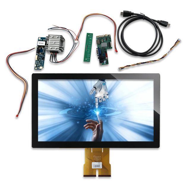 15.6 Inch LCD Touch Display Module USB Capacitive Touch Panel With Driver Board for Industrial HMI Equipment