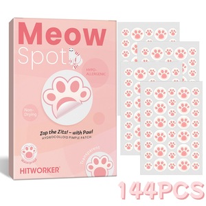 Hydrocolloid phim hoạt hình mèo <span class=keywords><strong>claw</strong></span> mụn các bản vá lỗi vô hình đa-đặc điểm kỹ thuật làm sạch mụn các bản vá lỗi cho bao gồm zits và nhược điểm - Product Image 2