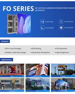 Canbest Fo P10 10Mm 15360X9600Mm 250.39Ftx31.49Ft Pantalla LED gigante para exteriores Cartelera para estación de televisión en <span class=keywords><strong>Macedonia</strong></span> - Product Image 6