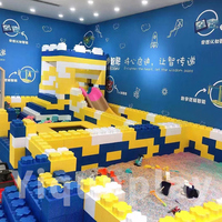 Blocs de construction en mousse EPP, blocs géants souples pour enfants, équipement de terrain de jeu, jouet éducatif Montessori pour la maternelle en intérieur