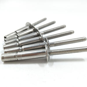 Rivets aveugles à tête ronde en acier inoxydable de classe 4, norme DIN, mono-boulons avec plage de préhension de 1,6 à 15 mm pour applications structurelles - Product Image 3