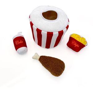 Çin Oem Odm çiğnemek yemek kabı köpek peluş oyuncaklar çevre dostu yenilikçi gizlemek ve aramak oyuncak - Product Image 3
