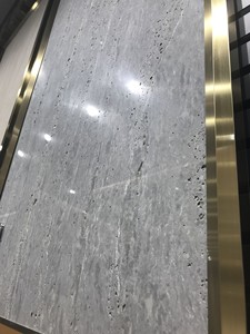 Carreaux de sol en porcelaine à double chargement, brillants et mats, effet travertin, pisos porcelanato, carrelage pour sol 60x60, sol en porcelaine - Product Image 6