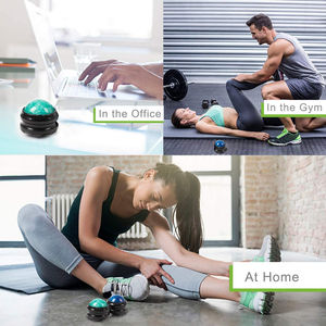 Massage Roller Ball, Nacken massage gerät zur Schmerz linderung, Tiefen gewebe massage werkzeug, Muskel linderung, Lymph drainage - Product Image 6