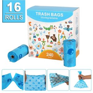 RDY Australia Top Pick Custom Dog Poop Bags Low MOQ Bulk Ready Waterproof Scent Added <b>Compostable</b> Plastic Dog Poop Bags - Product Image 1