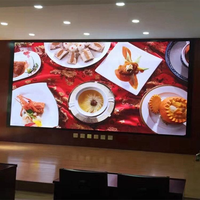 Módulo LED P1.2 a Todo Color para Interiores, 320x160mm, Servicio Frontal, Panel de Paso Ultrafino, Video Wall, Animación Comercial, Gráficos