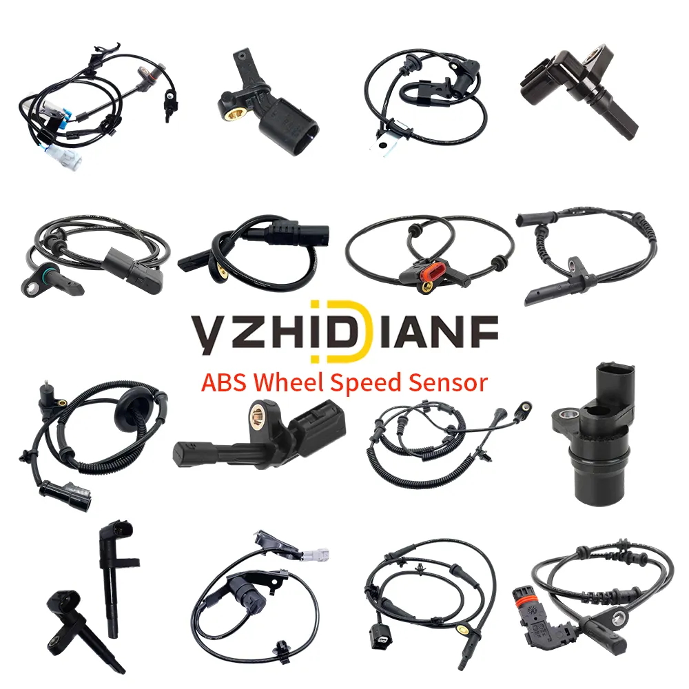 Venta al por mayor de piezas de automóvil trasero izquierdo delantero derecho ABS Sensor de velocidad de rueda para Toyota Honda Nissan Hyundai Kia Mazda BMW Mercedes-Benz