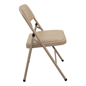 Silla Plegable de <span class=keywords><strong>Metal</strong></span> de Estilo Moderno para Comedor, Hogar, Oficina, Hotel, Campamento al Aire Libre, Banquetes y Bodas, Material de Tela Resistente - Product Image 3