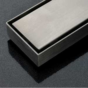 AMAXO Miếng Chèn Gạch Vuông Phòng Tắm Ẩn Chống Mùi Bằng Thép Không Gỉ 304 Thoát Nước Sàn - Product Image 4