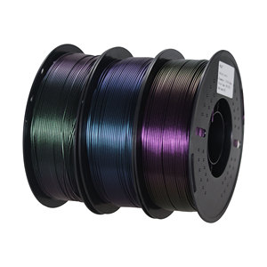 Filament d'impression 3D 1,75 mm, vert royal brillant caméléon, filament d'impression 3D - Product Image 1