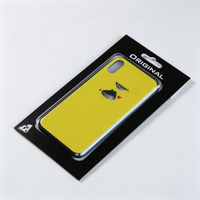 Boîte d'emballage personnalisée en carton portable pour étui de téléphone avec emballage blister et pochettes pour étui de protection de smartphone