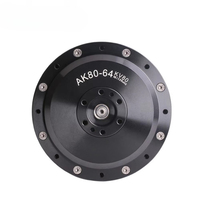 Actuador de articulación humanoide Cubemars AK80-64 de alto torque, motor CC sin escobillas de 24V 48V para articulación de cadera de robot y exoesqueleto