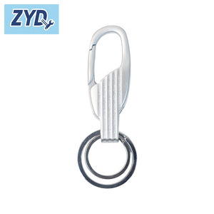 맞춤형 로고 키체인 금속 아연 합금 열쇠고리 내구성 있는 금속 키체인 기업 브랜딩 기념품 - Product Image 2