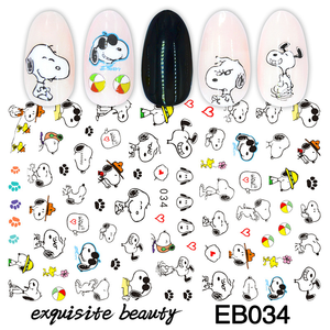 Pegatinas de <span class=keywords><strong>Uñas</strong></span> 3D con Dibujos Animados de Animales de Qianya - Pegatinas Autoadhesivas de Plástico para Diseño de Manicura con Diseño de Gato y <span class=keywords><strong>Hello</strong></span> <span class=keywords><strong>Kitty</strong></span> - Product Image 6