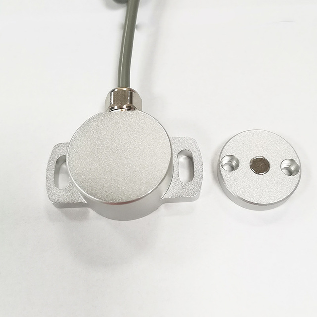 Split suspension type Magnetic rotary angle and position sensor-control effective electrical angle 360 degrees hall sensor