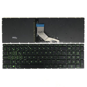 YDH Original Teclado verde retroiluminado SP teclado español para HP Pavilion 15-CR 15-CW 15-DR 15-EC 15-CX 15-DK <span class=keywords><strong>Laptop</strong></span> - Product Image 1