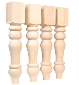 Pieds de table de style colonial (très résistants) - Product Image 4