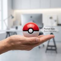 Figurines miniatures en gros de 5 cm (2 pouces) avec figurines d'anime dans des Poké Ball et Poké Capsule pour machine à œufs surprise
