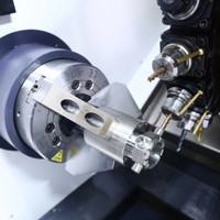 Máquina de Torneado CNC de 3 Ejes CK46MY Multitarea con Eje Y, Precio Económico, con Sistema de Control Funac, Máquina de Torneado Automática