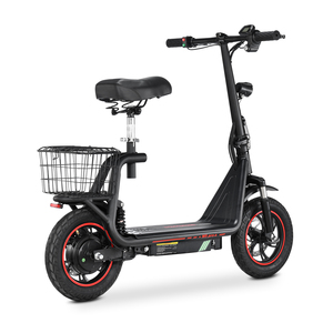 Scooter électrique <span class=keywords><strong>BOGIST</strong></span> M5 Pro de 12 pouces en stock en entrepôt européen avec pneu 48V 15AH 500W siège et porte-bagages - Product Image 4