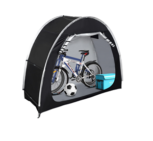 Tente de vélo en polyester durable portable avec cadre en plastique couverture d'abri de pluie imperméable <span class=keywords><strong>pour</strong></span> le stockage extérieur 1-4 vélos et utilisation de voiture - Product Image 1