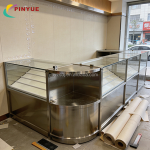 Custom Lighting Cigar Showroom Tobacco Shop Display Showcase Herbal Oil Shop Furniture <strong>Glass</strong> MDF Wooden Smoke Shop Cabinet - Product Image 4