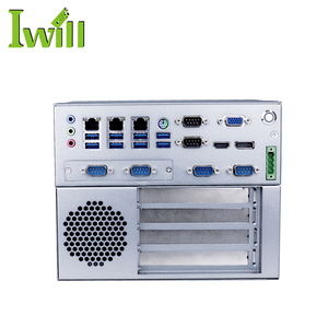 팬리스 베어 본 미니 pc i3 6100T <span class=keywords><strong>3</strong></span> nic IBOX-708A 멀티 확장 슬롯 산업용 컴퓨터 1 * PCIE X16, 1 * PCIE X4, 2 * PCI - Product Image 5