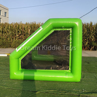 Jeu de tir de football en PVC hermétique pour le carnaval Cible de football gonflable avec pompe à air