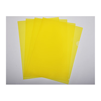 A3/a4 taille plastique épais pp couleur assortie l forme pp document dossier fichier dossier feuille protecteur sans trou