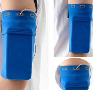 Supporto per telefono da corsa, fascia da braccio per cellulare, comoda fascia da braccio per allenamento, escursionismo, ciclismo, camminata, jogging - Product Image 6