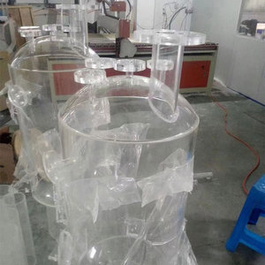 Tubo Acrílico Transparente PMMA TOMATO con Brida, Fabricación CNC, Mecanizado de Roscas, Componentes de Precisión para Ingeniería - Product Image 3