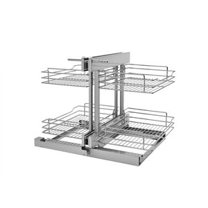 Self-locking Kitchen Cabinet Metal Blind Pantry Magic <strong>Corner</strong> <strong>Baskets</strong> - Product Image 2