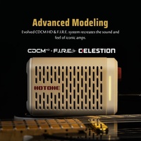 Amplificateur de modélisation Hotone Pulze Mini AP-5 avec haut-parleur Bluetooth pour guitare et basse, IR Multi FX, application mobile, version mondiale, piles incluses
