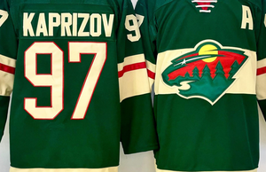 Dikişli Amerikan Takımları Hokey Formaları Minnesota 32 Gustavsson 36 Zuccarello 38 Hartman 89 Gaudreau 90 Johansson 97 Kaprizov - Product Image 6