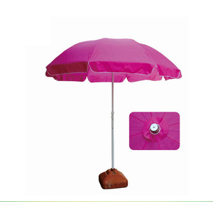 Grand parasol solaire d'extérieur en <span class=keywords><strong>toile</strong></span> Parapluie droit imperméable avec poignée en plastique LOGO personnalisé pour la plage ou les bains <span class=keywords><strong>de</strong></span> <span class=keywords><strong>soleil</strong></span> - Product Image 4